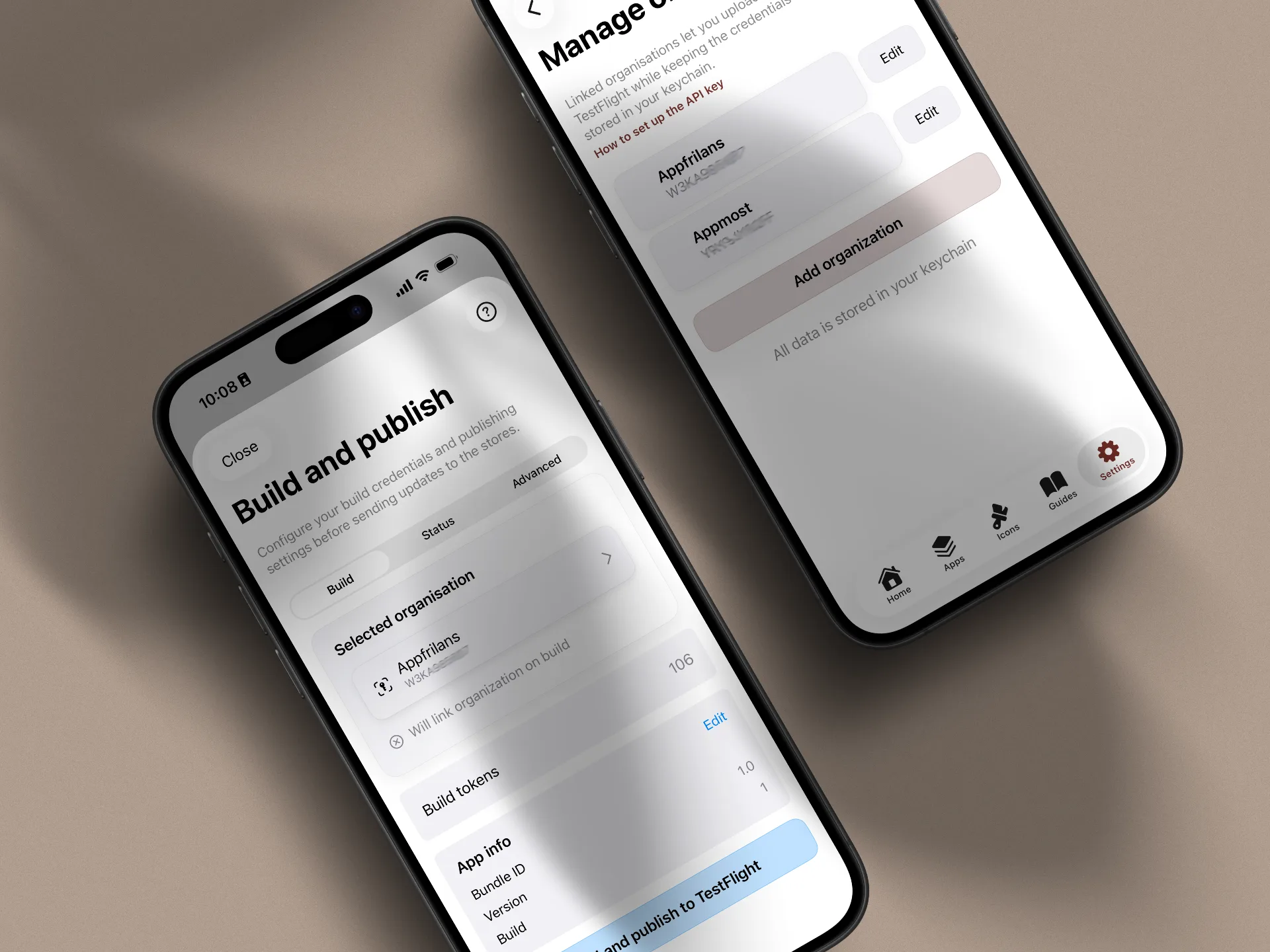 TestFlight upload workflow in Pixelmost